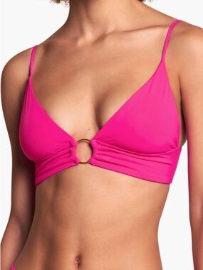 Maaji Reversible Dragon Fruit Shine Bikini Set Hot Pink